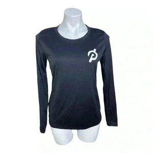 Peloton long sleeve black shirt size small